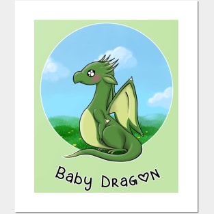 Buttercup Baby Dragon 2 Posters and Art